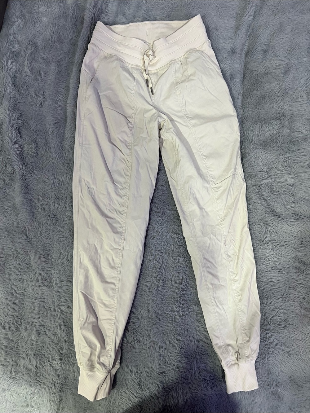Lululemon Dance Studio White Women's Drawstring Jogger Pants